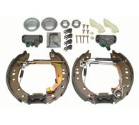 REAR BRAKE SHOE SET FITS: CITROËN C3 I 1.4 HDI/1.1 I/1.4 I BIVALENT/1.4 16V H