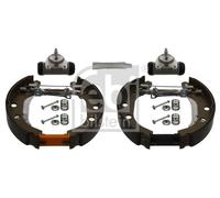 REAR BRAKE SHOE SET FITS: FITS FOR RENAULT KANGOO RAPID 1.6 16V BIVALENT/1.2