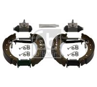REAR BRAKE SHOE SET FITS: FITS FOR RENAULT TWINGO II 1.5 DCI 75/1.5 DCI 90/1.