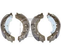 REAR BRAKE SHOE SET FITS: PEUGEOT 206+ 1.4 I/1.1/1.4 I /1.4 HDI ECO 70/1.1 LP