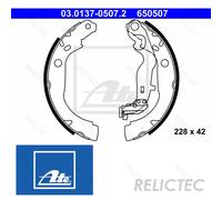 ATE 03.0137-0507.2 Brake Shoe Set