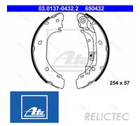 Rear Brake Shoe Set for Fiat Peugeot Citroen:DUCATO,BOXER,JUMPER 4241L2 4241L2