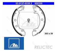 Rear Brake Shoe Set for Renault:MEGANE I 1 7701207266 7701204835