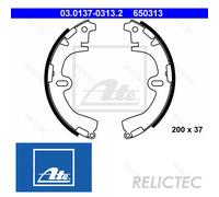 ATE 03.0137-0313.2 Brake Shoe Set