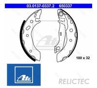 ATE 03.0137-0337.2 Brake Shoe Set