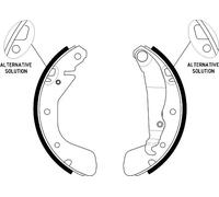 HELLA 8DB 355 002-471 Brake Shoe Set