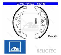Rear Brake Shoe Set Land Rover:FREELANDER SFS000030