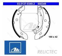 Rear Brake Shoe Set MB:W168,A 1684200320 A1684200320 1684200220 A1684200220