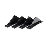 Rear Bumper 4pcs Universal For Nissan 370Z For Altima 2006-2022 Car Rear Bumper Diffuser Shark Fins Aprons Splitters Sticker