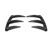 Rear Bumper Canard Replacement for W176 A200 A250 A260 A45 AMG, ABS Rear Bumper Lip Splitter with Aggressive Styling, Includes 2 Canards for Enhanced Aerodynamics and (Carbon Fiber Style)