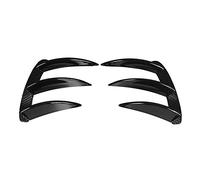 Rear Bumper Canard Replacement for W176 A200 A250 A260 A45 AMG, ABS Rear Bumper Lip Splitter with Aggressive Styling, Includes 2 Canards for Enhanced Aerodynamics and (Glossy Black