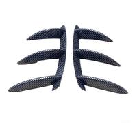 Rear Bumper Canard Spoiler Vent for Mercedes-Benz A Class W176 Hatchback Models A200 A250 A260 A45 2013 to 2018 ABS (Carbon fiber)