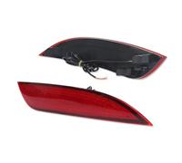 Rear Bumper Corner Reflector Compatible With For Focus Hatchback Sedan 2015 2016 2017 2018 Rear Fog Lamp Brake Tail Turn Light Bumper Reflector Lamp FO1184110(Red)