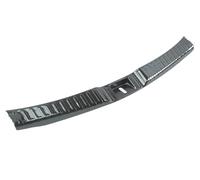 Rear Bumper Cover For CRV RW 5th Gen 2017 2018 2019 2020 2021 2022 Car Tail Rear Box Gate Trunk Boot Doorsill Threshold Scuff Guard Pedal Trim(Black steel 1pc)