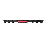 Rear Bumper Diffuser Car Rear Bumper Diffuser Spoiler Shark Fin Lip Tail Brake Stop Light For Nissan For Altima Carbon Fiber Auto Covers Parts(Matte Black)