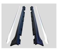 Rear Bumper Diffuser For A5 S5 2017-2019 Car Front Rear Bumper Grille Side Skirt Tail Throat Lip Net Kit Accessories(Side skirt)