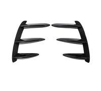 Rear Bumper Diffuser For Benz 2013-2018 W176 A200 A250 A260 A45 For AMG Hatchback Car Rear Bumper Air Intake Vent Canard Splitte(A)