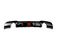 Rear Bumper Diffuser For Bmw 3 Series E90 318i 320i 328i 330i 335i 340i 2005-2012 Diffuser Brake Light Rear Bumper Spoiler Lip With Led(Double-Single)