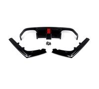 Rear Bumper Diffuser For BMW 3 Series F30 Dedicated For M3 For Model Car Rear Bumper Lip Spoiler With LED Brake Light Body Kit Bumper Diffuser Spoiler(Glossy Black LED)