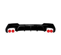 Rear Bumper Diffuser For BMW 4 Series G22 G23 Coupe Sport 2020-2025 Rear Bumper Diffuser Lip With Light Refit Splitter Plate Body Kits(Dual side with OO C)