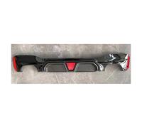Rear Bumper Diffuser For BMW For 5 Series For G30 G31 G38 520i 530i 540i 2017-2023 Rear Bumper LED Diffuser(D Carbon Paint)