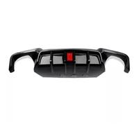 Rear Bumper Diffuser For BMW For 5 Series M5 F10 F11 Sport 2010-2017 Rear Bumper Diffuser Lip With LED Spoiler(With light)