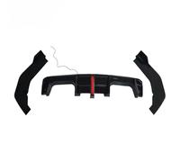 Rear Bumper Diffuser For BMW For M3 G80/M4 G82 2021-2025 Rear Diffuser Lip With LED Lights Guard Spoiler Boot Splitter