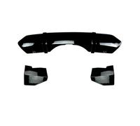 Rear Bumper Diffuser For BMW X5 F15 Sport 2014-2018 Rear Bumper Lip Diffuser MP Style Spoiler Side Splitter Cover Front Blade Body Kits(Gloss Black)