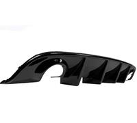 Rear Bumper Diffuser For Dodge For Charger For SRT 2015-2021 Lower Bumper Guard Bodykit Rear Spoiler Diffuser Posterior Lip(Bright black)