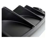 Rear Bumper Diffuser For Dodge For Charger For SRT 2015-2021 Lower Bumper Guard Bodykit Rear Spoiler Diffuser Posterior Lip(Matte black)