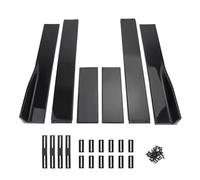Rear Bumper Diffuser For F07 F10 F11 530i 535i 528i 86.6'' Side Skirt Splitter Spoiler Lip Rocker Panel Extensions Body Kit Car Bumpers Rear Bumper Spoiler
