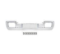 Rear Bumper Diffuser For GMC For Sierra 1500 For Denali 2014 2015 Front Bumper Valance Panel Skid Plate Lower Grille Frame Car Bodykit Splitter Lip(Chrome)