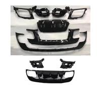 Rear Bumper Diffuser For Land For Rover For Range For Velar 2018 2019 2020 2021 2022 7Pcs Car Rear Bumper Kit Trim Decor Accessries(Black)