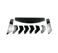 Rear Bumper Diffuser For Mustang EcoBoost GT V6 2015-2023 Rear Bumper Diffuser Body Kit Spoiler Splitter Black