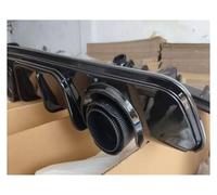 Rear Bumper Diffuser For Nissan For Sentra For Sylphy 2020 2021 2022 Rear Bumper Lip Diffuser With LED Light Dual Tube(B)