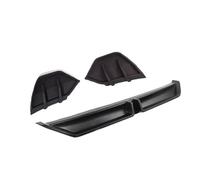 Rear Bumper Diffuser For Tesla For Model Y For Juniper 2025 1pair Rear Bumper Lip Splitter Spoiler Diffuser Aprons Wrap Corner Tuning Body Kits Car Rear Spoilers(3PCS Bright black)