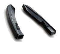 Rear Bumper Diffuser For VW For Tiguan R MK2 Facelift 2020-2023 Car Rear Bumper Lip Spoiler Side Splitter Chassis Diffuser Body Kits(Gloss Black B)