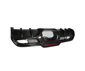 Rear Bumper Diffuser Rear Diffuser Bumper Spoiler Side Splitters Canards Flaps For BMW For Mini For Cooper F55 F56 JCW 2014-2020 Body Kits Accessories(FRP Black Primer 3Pc)
