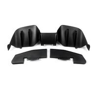Rear Bumper Diffuser RTR Style Rear Bumper Diffuser Lip For Mustang 2015 2016 2017 Tuning Valance Bodykits Matte Black