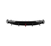 Rear Bumper Diffuser Spoiler Car Rear Bumper Lip Diffuser Spoiler With Pilot Light LED Tuning Protector For Tesla For Model 3 For Highland 2024 2025(Matte Black)