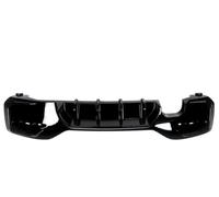 Rear Bumper Diffuser Spoiler For BMW F21 For M135i For M140i F20 E92 E93 335I Sport 2015-2019 Rear Bumper Lip Spoiler Diffuser With LED(1 open 2 out B)