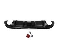 Rear Bumper Diffuser Spoiler With Indicator Light Compatible For Infiniti Q50 2014-2017 Car Modification Posterior Lip Body Kit Auto Parts(Style 4)