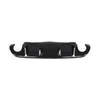 Rear Bumper Diffuser Spoiler With Indicator Light Compatible For Infiniti Q50 2014-2017 Car Modification Posterior Lip Body Kit Auto Parts(Style 1)