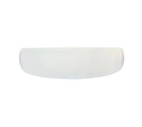 Rear Bumper Diffuser Spoilers For BMW 1 Series E81 E87 2004-2011 ABS Car Rear Roof Wing Spoiler Body Kit Glossy Black Carbon Fiber Look(WHITE)