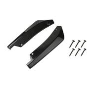 Rear Bumper Diffuser Spoilers for Cars, 2Pcs Rear Bumper Canard Diffuser Splitter Protector, Universal Rear Bumper Lip Splitter Diffuser Spoiler Kit for Side Fender Skirt Lip