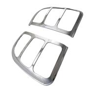 Rear bumper fog light frame ABS Chrome Car Accessories Plated Tail Lamp Cover Trim Paste Style/Fit For Toyota rav4 RAV 4 1996 1997 1998 1999 2000 Fog lamp mounting bracket