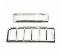 Rear bumper fog light frame Car Flashing 2PCS Car Rear Bumper Tail Light Cover/Fit For HUMMER H3 2006-2010 Trim Chrome Tail Lamp Frame Fog lamp mounting bracket