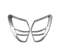 Rear bumper fog light frame/Fit For Toyota Vanguard 2008-2012 Abs Chrome Plated Silver Car Tail Lamp Cover Trim Fog lamp mounting bracket