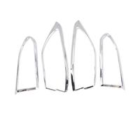 Rear bumper fog light frame Frame Rear Light Lamp Cover Sticker Trim Car Exterior/Fit For Toyota Corolla Cross Gr 2018-2025 Fog lamp mounting bracket(ABS Chrome)