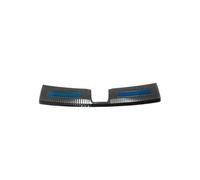 Rear Bumper Foot Plate Trunk Door Sill Guard Protector Cover For Nissan For Rogue For X-trail T33 2024 2023 2022 Car Rear Trunk Sill Cover(Black Internal blue)